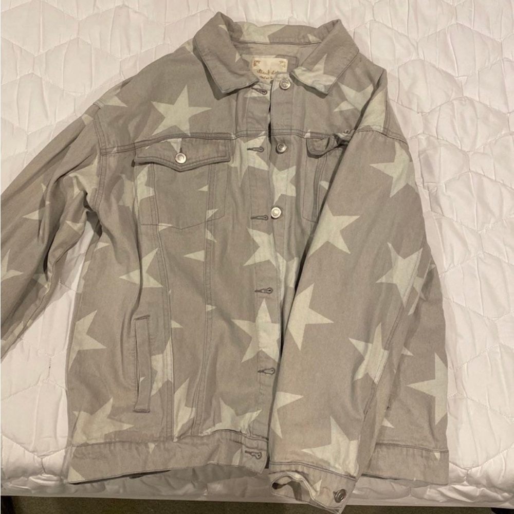 Star denim jacket